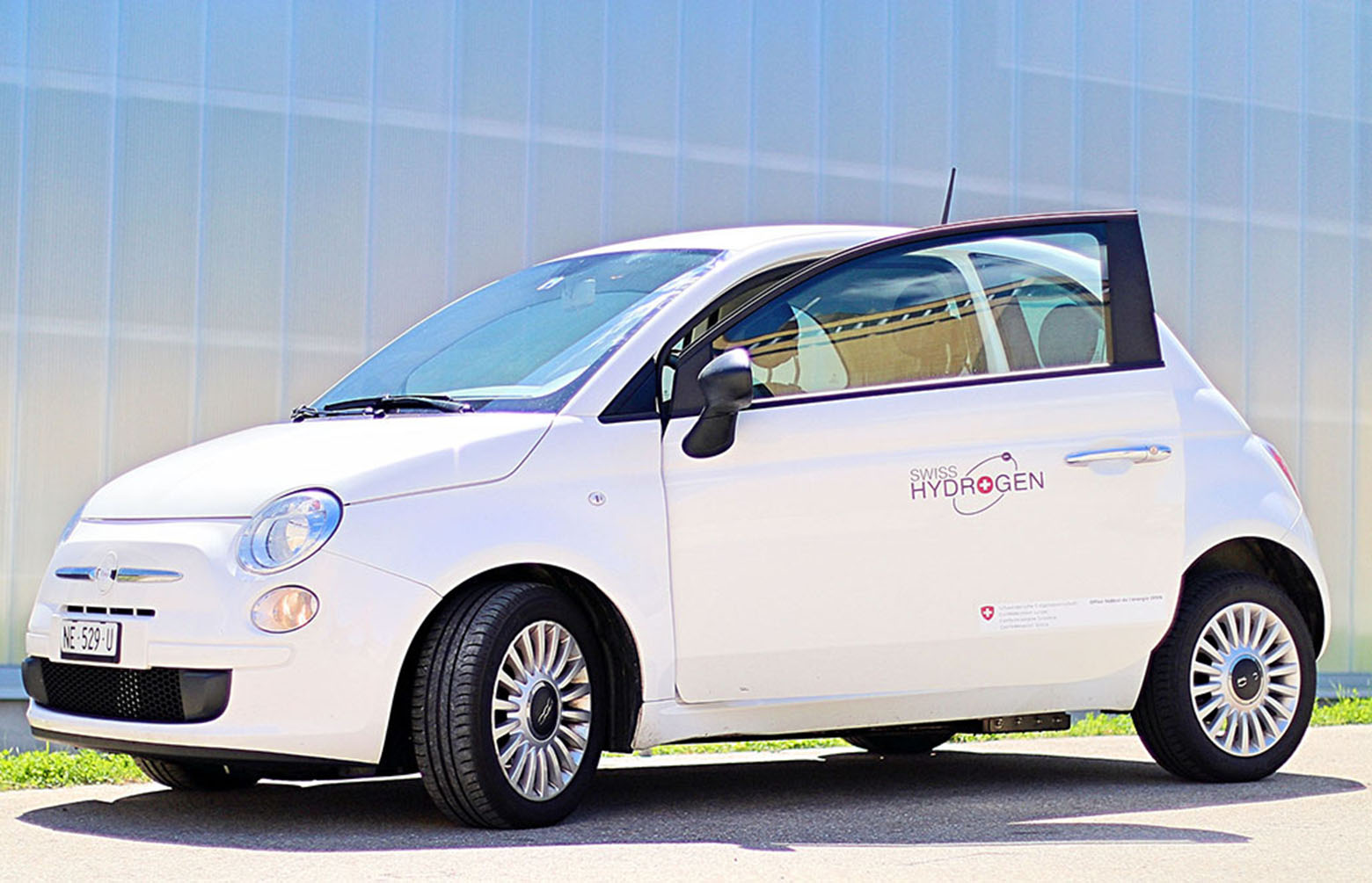 Fiat 500 with fuel cell system